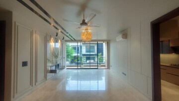 Living Room in 4 BHK Builder Floor at South City 1 – for Sale