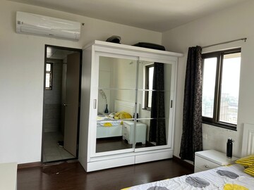 Living Room in 2 BHK Builder Floor at Paranjape Blue Ridge, Hinjewadi – for Rent