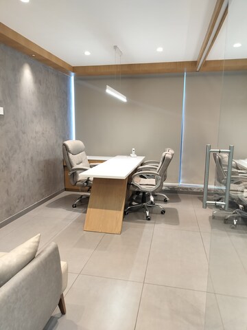 Living Room in  Office Space at Aaron Spectra, Bodakdev – for Rent