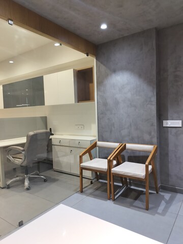 Living Room in  Office Space at Aaron Spectra, Bodakdev – for Rent