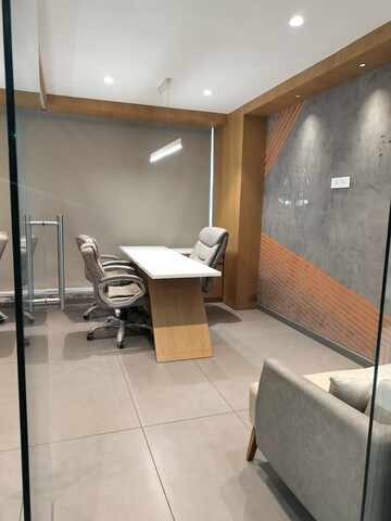 Living Room in  Office Space at Aaron Spectra, Bodakdev – for Rent