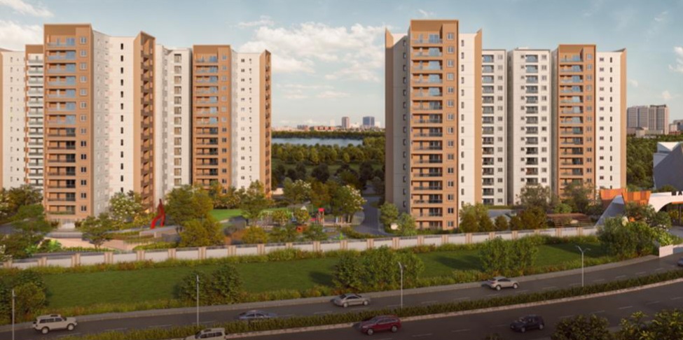 2 BHK + Study Room,Extra Room 1135 Sq.Ft. Apartment in Mana Vista