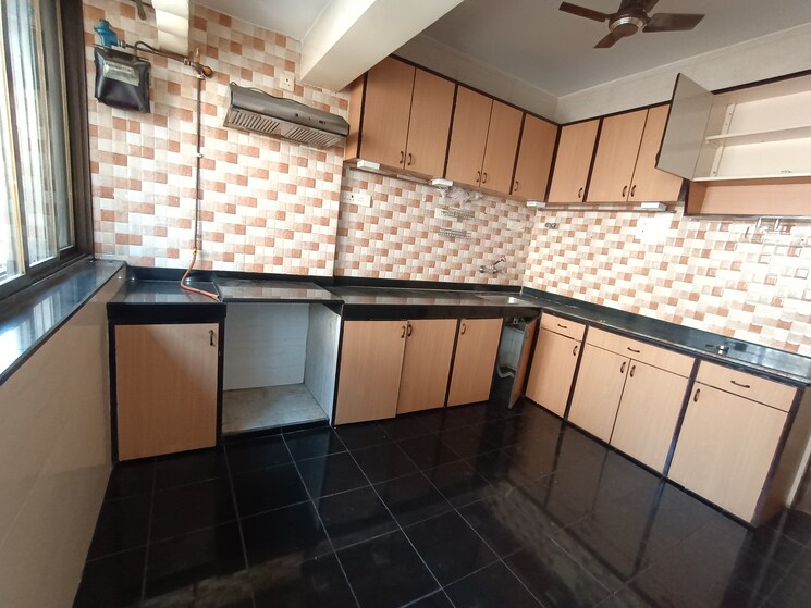 Kitchen, haware-fantasia 3 Bedroom 1800 Sq.Ft. Apartment In Vashi Sector 28 Navi Mumbai 8632306