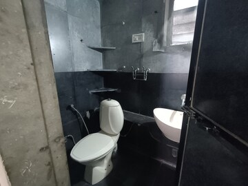 Bathroom in 2 BHK Apartment at Eveready Govind Apartment, Kopar Khairane – for Rent