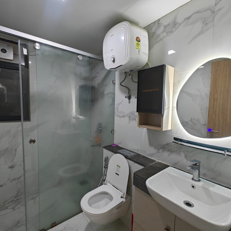 Bathroom, m3m-skywalk 3 Bedroom 2018 Sq.Ft. Apartment In Southern Peripheral Road Gurgaon 8632421