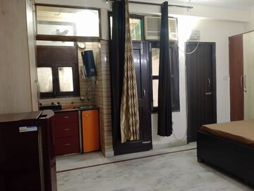 Living Room in 1 RK Apartment at Sare Green Parc, Sector 30 – for Rent