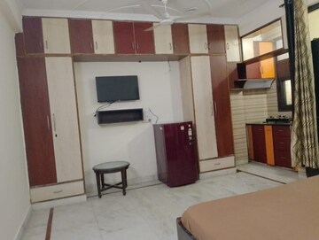 Kitchen in 3 BHK Apartment at Huda Market, Sector 31 – for Rent