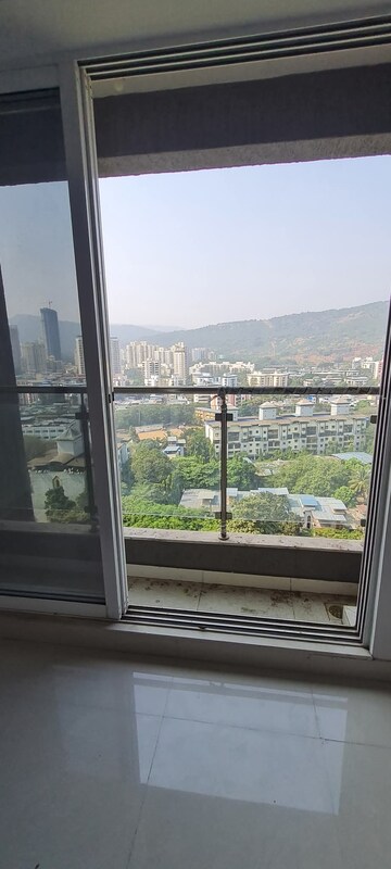 Balcony in 2 BHK Apartment at Ashar Edge, Pokhran Road No Two – for Rent
