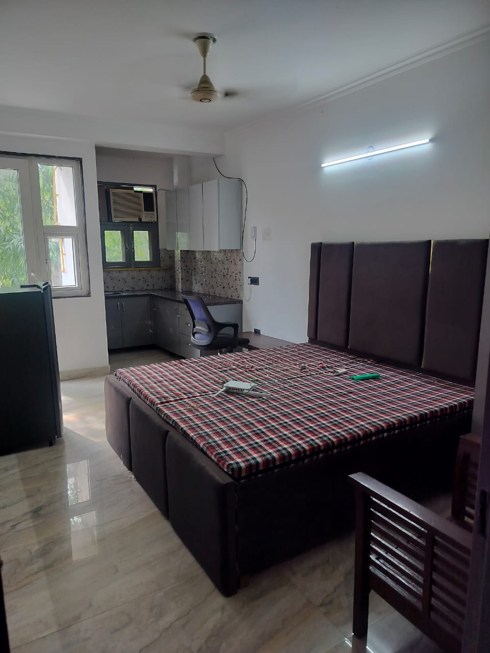 1 BHK Builder Floor For Rent in Saket