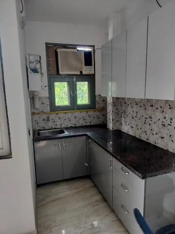 Kitchen in 1 BHK Builder Floor at Saket – for Rent