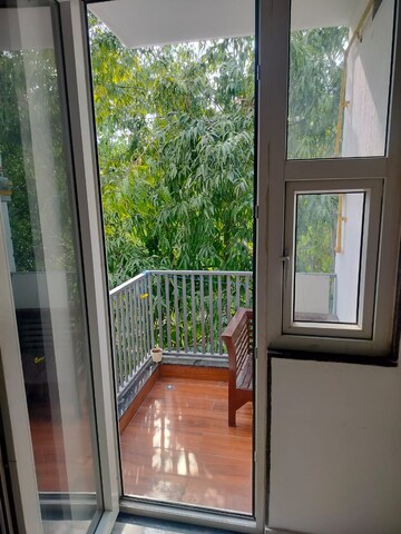 Balcony in 1 BHK Builder Floor at Saket – for Rent