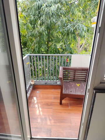Balcony in 1 BHK Builder Floor at Saket – for Rent