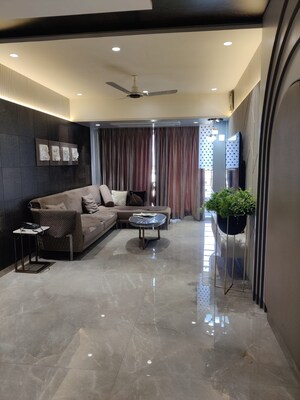 Living Room in 2 BHK Apartment at Satra Park, Borivali West – for Sale