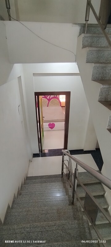 Staircase in 3.5 BHK Villa at Gaurav Greens, Mira Road – for Rent