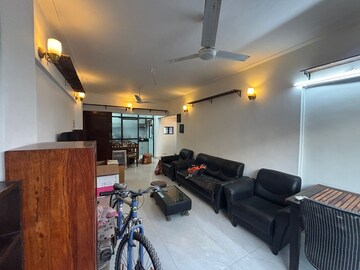 Living Room in 1 BHK Apartment at Bandra West – for Rent