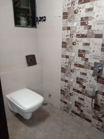 Bathroom in 2 BHK Apartment at Mahape – for Rent