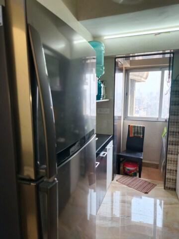 Kitchen in 3 BHK Apartment at K Raheja Interface Heights, Malad West – for Rent