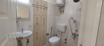 Bathroom in 3 BHK Apartment at Kaggadasapura – for Rent