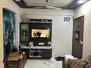 Living Room in 1 BHK Apartment at Kripa Garden CHS, Sector 27 Kharghar – for Sale
