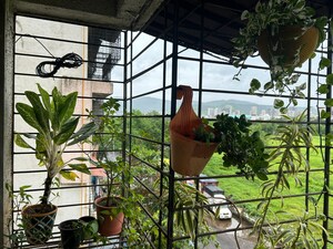 Balcony in 1 BHK Apartment at Kripa Garden CHS, Sector 27 Kharghar – for Sale