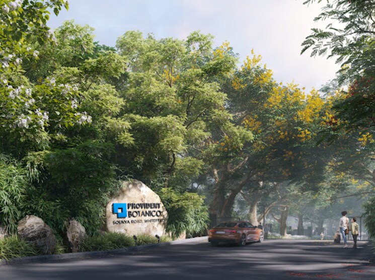 Garden, provident-botanico 2 Bedroom 1088 Sq.Ft. Apartment In Whitefield Bangalore 8633172