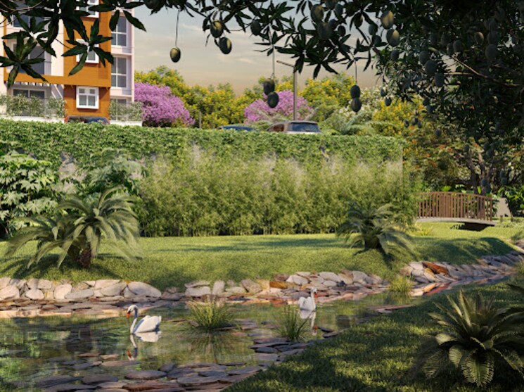 Garden, provident-botanico 2 Bedroom 1088 Sq.Ft. Apartment In Whitefield Bangalore 8633172