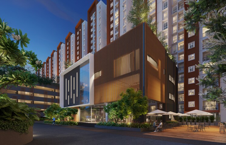 Exterior View, provident-botanico 2 Bedroom 1088 Sq.Ft. Apartment In Whitefield Bangalore 8633172