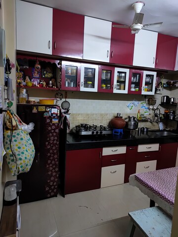 Kitchen in 2 BHK Apartment at Om Heights Warje, Warje – for Rent