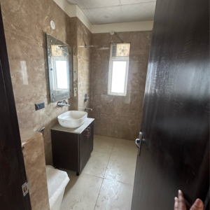 Bathroom in 3 BHK Builder Floor at Ansal Esencia - Amara Villas, Sector 67 – for Sale