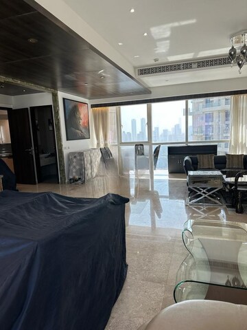 Living Room in 3 BHK Apartment at Indiabulls Sky Forest, Lower Parel – for Rent