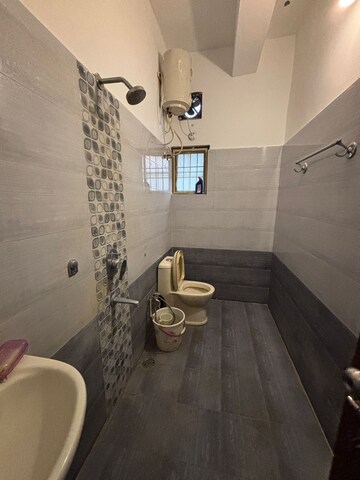 Bathroom in 2 BHK Apartment at Ansal Valley View Estate, Gwal Pahari – for Rent
