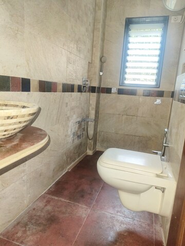 Bathroom in 2 BHK Apartment at Golden Rock, Bandra West – for Rent