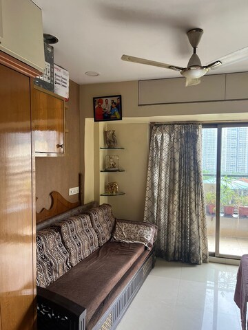 Living Room in 3 BHK Apartment at Neelkanth Greens, Manpada – for Rent