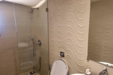 Bathroom in 3 BHK Apartment at Chaitanya Tower, Prabhadevi – for Rent