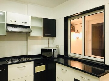 Kitchen in 3 BHK Apartment at Khar West – for Rent