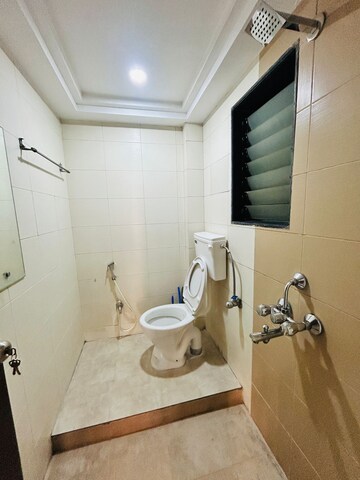 Bathroom in 2 BHK Apartment at Seawoods – for Rent