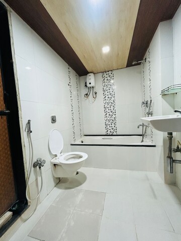 Bathroom in 2 BHK Apartment at Seawoods – for Rent