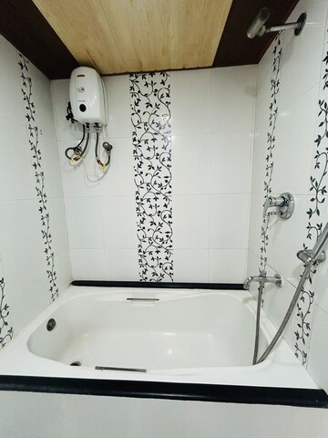 Bathroom in 2 BHK Apartment at Seawoods – for Rent