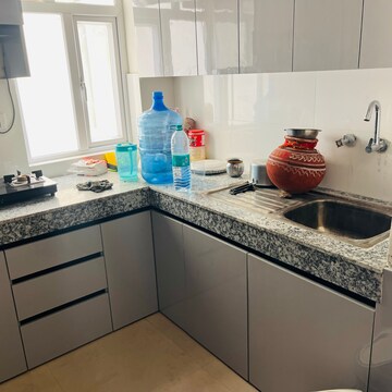 Kitchen in 3 BHK Apartment at GLS Arawali Homes Phase 2, Sohna Sector 4 – for Rent