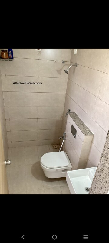 Bathroom in 3 BHK Apartment at Siddhi Aarohi Elysium, South Bopal – for Rent