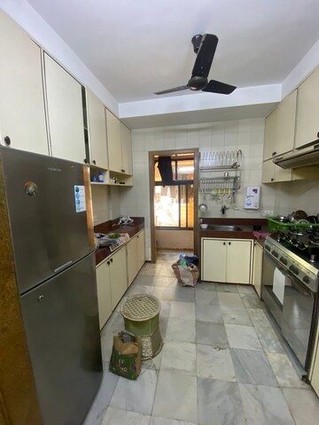 Kitchen in 3 BHK Apartment at Khar West – for Rent
