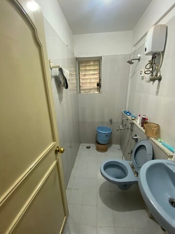 Bathroom in 3 BHK Apartment at Khar West – for Rent