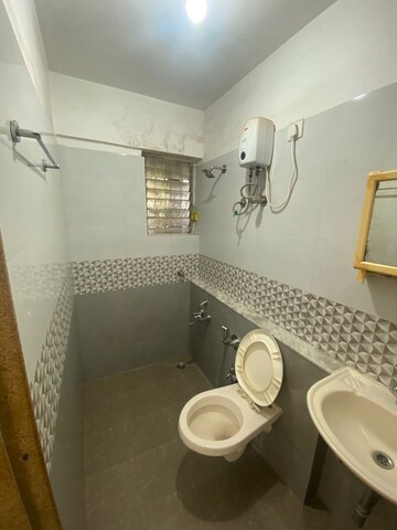 Bathroom in 3 BHK Apartment at Khar West – for Rent