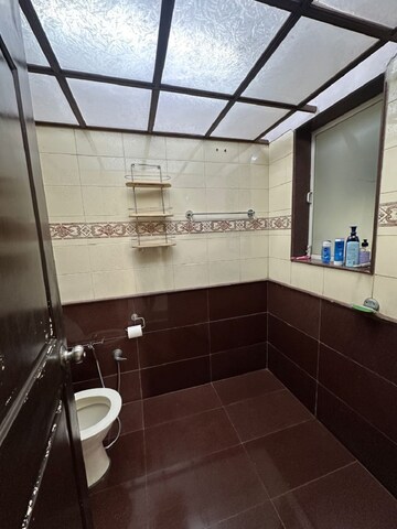 Bathroom in 3 BHK Apartment at Khar West – for Rent