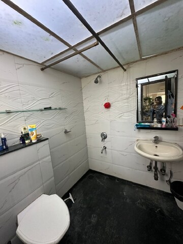 Bathroom in 3 BHK Apartment at Khar West – for Rent