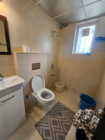 Bathroom in 3 BHK Apartment at Bandra West – for Rent