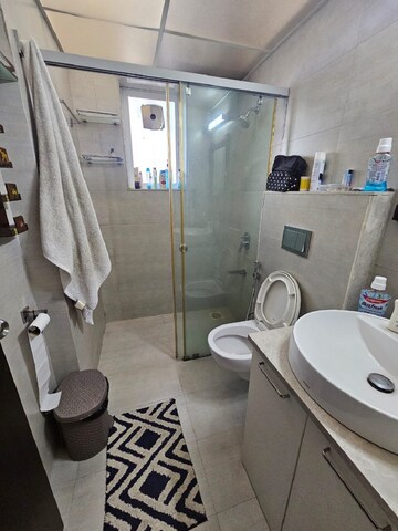 Bathroom in 3 BHK Apartment at Bandra West – for Rent