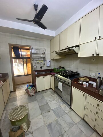 Kitchen in 3 BHK Apartment at Khar West – for Rent