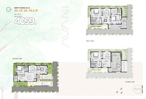 Master Plan in 3.5 BHK Villa at Allure Avani, Kammasandra – for Sale