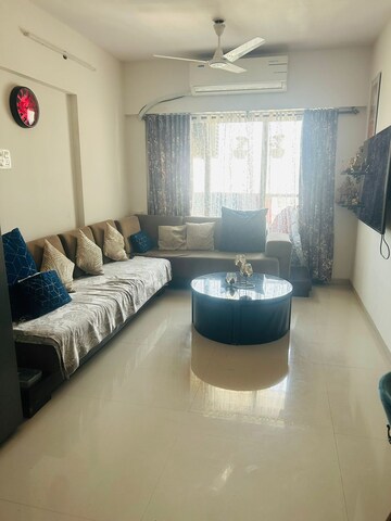 Living Room in 2 BHK Apartment at Cosmopolis Tower, Andheri West – for Rent